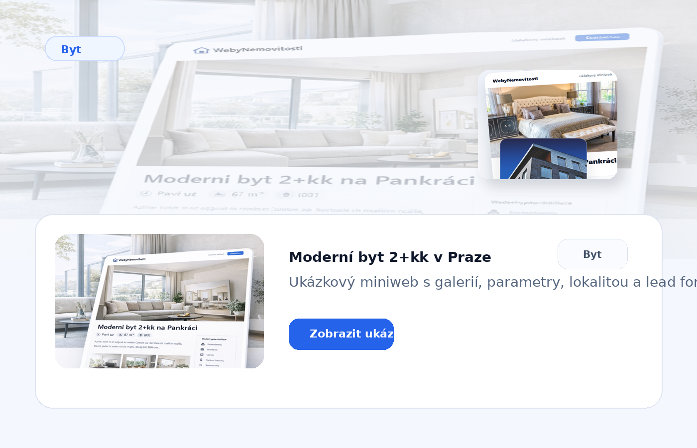 Moderní byt 2+kk v Praze